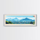 Irapuato, Mexico Panoramic Travel Poster Canvas Print, Irapuato, Mexico Painting, Mexico Art, Irapuato Panoramic Travel Art, Travel Painting