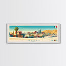 Mexicali, Mexico Panoramic Travel Poster Canvas Print, Mexicali, Mexico Painting, Mexico Art, Mexicali Panoramic Travel Art, Travel Painting