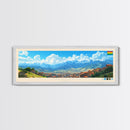 Montero, Bolivia Panoramic Travel Poster Canvas Print, Montero, Bolivia Painting, Bolivia Art, Montero Travel Art, Guest Room Painting