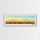 Omdurman,  Sudan Panoramic Travel Poster Canvas Print, Omdurman,  Sudan Painting,  Sudan Art, Omdurman Travel Art, Guest Room Painting
