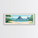 Osasco, Brazil Panoramic Travel Poster Canvas Print, Osasco, Brazil Painting, Brazil Art, Osasco Travel Art, Living Room Painting