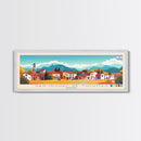 Panoramic Travel Poster San Miguel de Tucuman, Argentina Canvas Print, San Miguel de Tucuman, Argentina Painting, Argentina Art, San Miguel de Tucuman Travel Art, Guest Room Painting