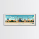 Tashkent, Uzbekistan Travel Poster Panoramic Canvas Print, Tashkent, Uzbekistan Painting, Uzbekistan Art, Tashkent Travel Art, Guest Room Painting