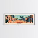Bobo-Dioulasso, Burkina Faso Panoramic Canvas Print, Bobo-Dioulasso, Burkina Faso Painting, Burkina Faso Art, Bobo-Dioulasso Travel Poster, Travel Art, Guest Room Painting