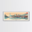 Chongqing, China Panoramic Canvas Print, Chongqing, China Painting, China Art, Chongqing Travel Poster, Travel Art, Living Room Painting