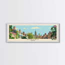 Durham, England Panoramic Canvas Print, Durham, England Painting, England Art, Durham Travel Poster, Travel Art, Vacation Gift