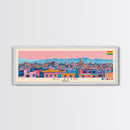 El Alto, Bolivia Panoramic Canvas Print, El Alto, Bolivia Painting, Bolivia Art, El Alto Travel Poster, Travel Art, Housewarming Gift