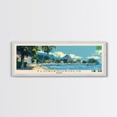 Florianopolis, Brazil Panoramic Canvas Print, Florianopolis, Brazil Painting, Brazil Art, Florianopolis Travel Poster, Travel Art, Living Room Painting