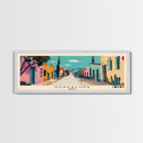 Guadalupe, Mexico Panoramic Canvas Print, Guadalupe, Mexico Painting, Mexico Art, Guadalupe Travel Poster, Travel Art, Housewarming Gift