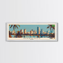 Guarulhos, Brazil Panoramic Canvas Print, Guarulhos, Brazil Painting, Brazil Art, Guarulhos Travel Poster, Travel Art, Guest Room Painting
