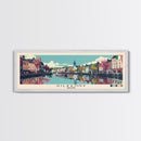 Kilkenny, Ireland Panoramic Canvas Print, Kilkenny, Ireland Painting, Ireland Art, Kilkenny Travel Poster, Travel Art, Vacation Gift