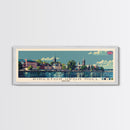 Kingston upon Hull, England Panoramic Canvas Print, Kingston upon Hull, England Painting, England Art, Kingston upon Hull Travel Poster, Travel Art, Housewarming Gift