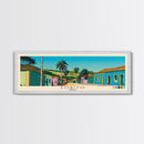 Lobito, Angola Panoramic Canvas Print, Lobito, Angola Painting, Angola Art, Lobito Travel Poster, Travel Art, Living Room Painting