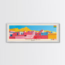 Montero, Bolivia Panoramic Canvas Print, Montero, Bolivia Painting, Bolivia Art, Montero Travel Poster, Travel Art, Living Room Painting