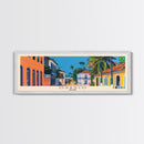 Osasco, Brazil Panoramic Canvas Print, Osasco, Brazil Painting, Brazil Art, Osasco Travel Poster, Travel Art, Living Room Painting