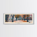 Preston, England Panoramic Canvas Print, Preston, England Painting, England Art, Preston Travel Poster, Travel Art, Guest Room Painting
