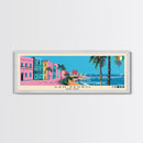 San-Pedro, Ivory Coast Panoramic Canvas Print, San-Pedro, Ivory Coast Painting, Ivory Coast Art, San-Pedro Travel Poster, Travel Art, Vacation Gift