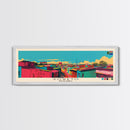 Soweto, South Africa Panoramic Canvas Print, Soweto, South Africa Painting, South Africa Art, Soweto Travel Poster, Travel Art, Vacation Gift