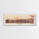 Sudbury, Canada Panoramic Canvas Print, Sudbury, Canada Painting, Canada Art, Sudbury Travel Poster, Travel Art, Guest Room Painting