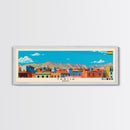Tarija, Bolivia Panoramic Canvas Print, Tarija, Bolivia Painting, Bolivia Art, Tarija Travel Poster, Travel Art, Living Room Painting