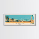 Tlemcen, Algeria Panoramic Canvas Print, Tlemcen, Algeria Painting, Algeria Art, Tlemcen Travel Poster, Travel Art, Housewarming Gift