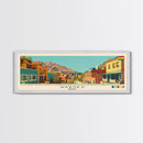 Warnes, Bolivia Panoramic Canvas Print, Warnes, Bolivia Painting, Bolivia Art, Warnes Travel Poster, Travel Art, Living Room Painting