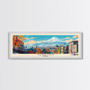 Yerevan, Armenia Panoramic Canvas Print, Yerevan, Armenia Painting, Armenia Art, Yerevan Travel Poster, Travel Art, Guest Room Painting