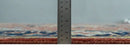 Hand Knotted Wool Area Rug Traditional Heriz Serapi Rust Blue by The Rug Decor