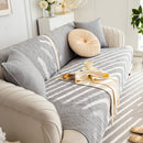 Cotton Quilted Sofa Cover, Non-Slip Couch Protector Fits Backrest, Seat & Armrest