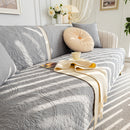 Cotton Quilted Sofa Cover, Non-Slip Couch Protector Fits Backrest, Seat & Armrest