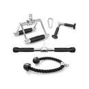 4-Piece Cable Machine Attachment Set for Home Gym by LJGDeals