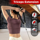 4-Piece Cable Machine Attachment Set for Home Gym by LJGDeals
