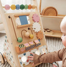 Tiny Land® Versatile Natural Wooden Baby Walker by Tiny Land INC
