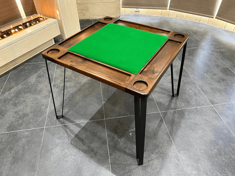 4-Chair Barrel Table - Domino Game & Dining Set