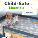 Twin Montessori Floor Bed with Safety Guardrails