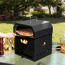 4-in-1 Outdoor Portable Pizza Oven with 12 Inch Pizza Stone by LJGDeals