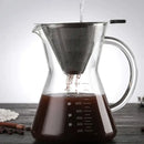 4 pack stainless steel double layer coffee filter funnel kitchen set by Decorbites