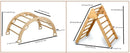 Climbing Triangle, Arch Rocker, Pillow, and 2in1 Ramp / 4 Pieces Set
