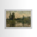 NuevArt Vintage Fine Art Landscape Art Print | Vintage Painting | Wall Art | Large Print | Landscape Painting | Fall Art Print