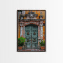 Change34 Colorful Indian Architecture Canvas Print, Traditional Art if India, Photography Print, Indian Wall Art, Living Room Decor