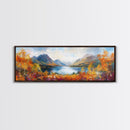 Modern Wall Art Print - Abstract Oil Painting Landscape Canvas Print - Extra Large Wall Art - Canvas Wall Art - Oversized Art