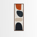 Framed Canvas Print Modern Geometric Wall Art Boho Minimalist Style Abstract Above Couch Art Ideal Living Room Bedroom Art Wall Decor