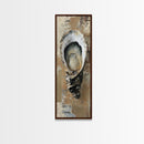 Koi Fish Framed Canvas Print Long Narrow Wall Art Zen Decor Coastal Decor Whimsical Art Tall Skinny Art for Bedroom Above Bed
