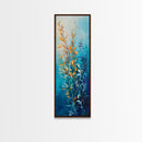 Underwater Kelp, Ocean Botanical Prints, Coastal Decor, Blue and Green Wall Art, Christmas, Canvas Print, Bedroom Art, Gift Idea