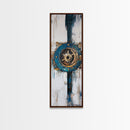 Ocean, Coastal Decor, Canvas Print, oyster painting, nautical decor, coastal wall art, farmhouse art, rustic wall art, above sofa art, gift idea