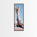 Driftwood, Beach Decor, Coastal Wall Art, Framed Canvas Print, Minimalist Art, Living Room Wall Art, Ocean Theme, Modern Art