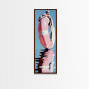 Life Buoy, Nautical Wall Art, Ocean Inspired Art, Maritime Aesthetic, Coastal Home Decor, Minimalist Seascape, Canvas Print, Gift Idea