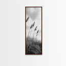 Windy Grasses, Coastal Scene, Tall Grass Field, Autumn Decor, Canvas Print, Farmhouse Style, Dining Room Wall Art, Nature Mood