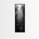 Kelp Forest, Underwater Light, Ocean Depths, Canvas Print, Bathroom Wall Art, Marine Inspired Decor, Nature Photography, Minimalist Style