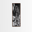 Majestic Tree, Nature Power, Earth Energy, Black White Art, Framed Canvas Print, Modern Rustic Decor, Cabin Wall Art, Tree Lover Gift